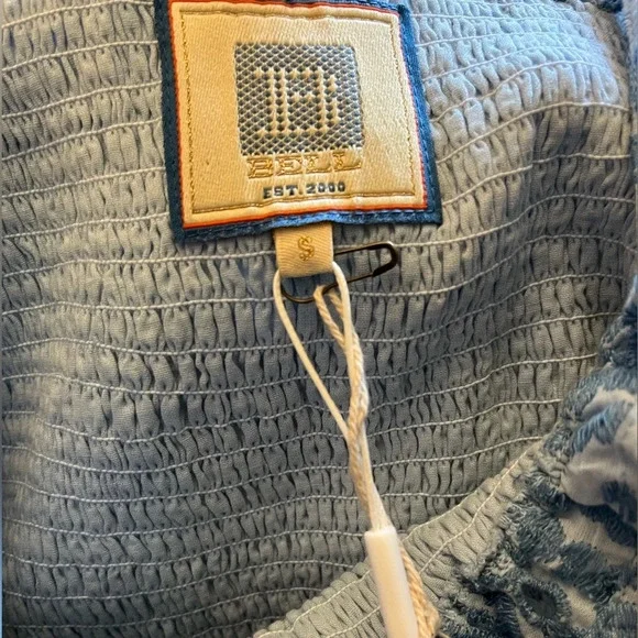 BELL by Alicia Bell Smocked Eyelet Midi Dress - Picture 9 of 10